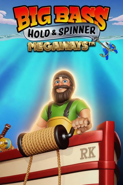 Cover of Big Bass Hold & Spinner Megaways slot at Betwest Casino