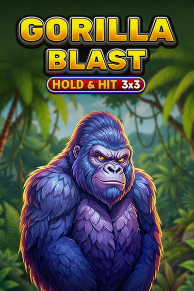 Cover of Gorilla Blast - Hold & Hit 3x3 slot at Betwest Casino