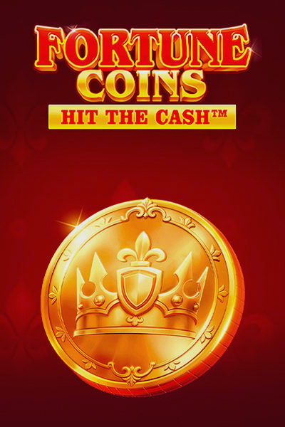 Cover of Fortune Coins with stacked golden coins and bright numbers