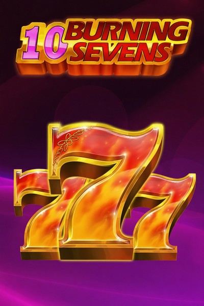 Cover of the slot 10 Burning sevens in the Betrepublic Casino lobby