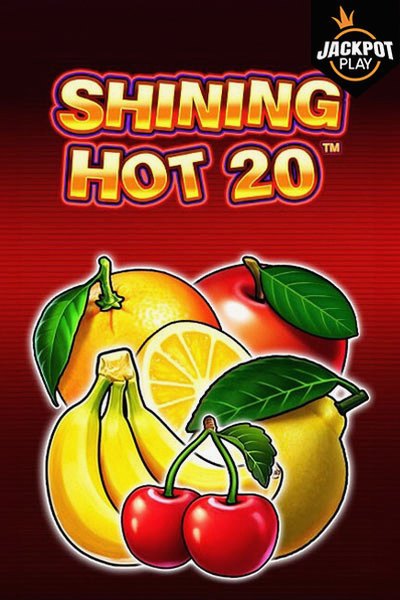 Cover of Shining Hot 20 Jackpot Play slot in the Betwest lobby