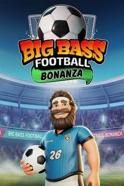 Cover of Big Bass Football Bonanza slot at Betwest Casino
